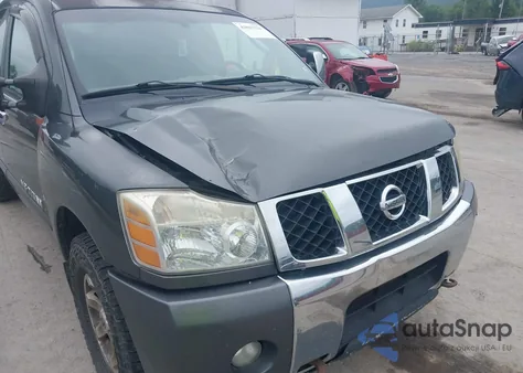 2005 Nissan Titan Se z USA, uszkodzony, nr VIN 1N6BA06B75N539852